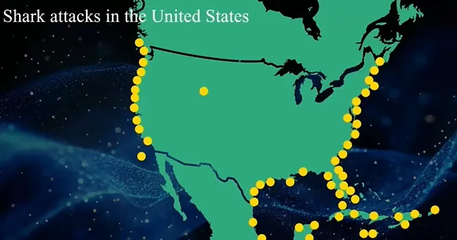 shark attacks in the usa